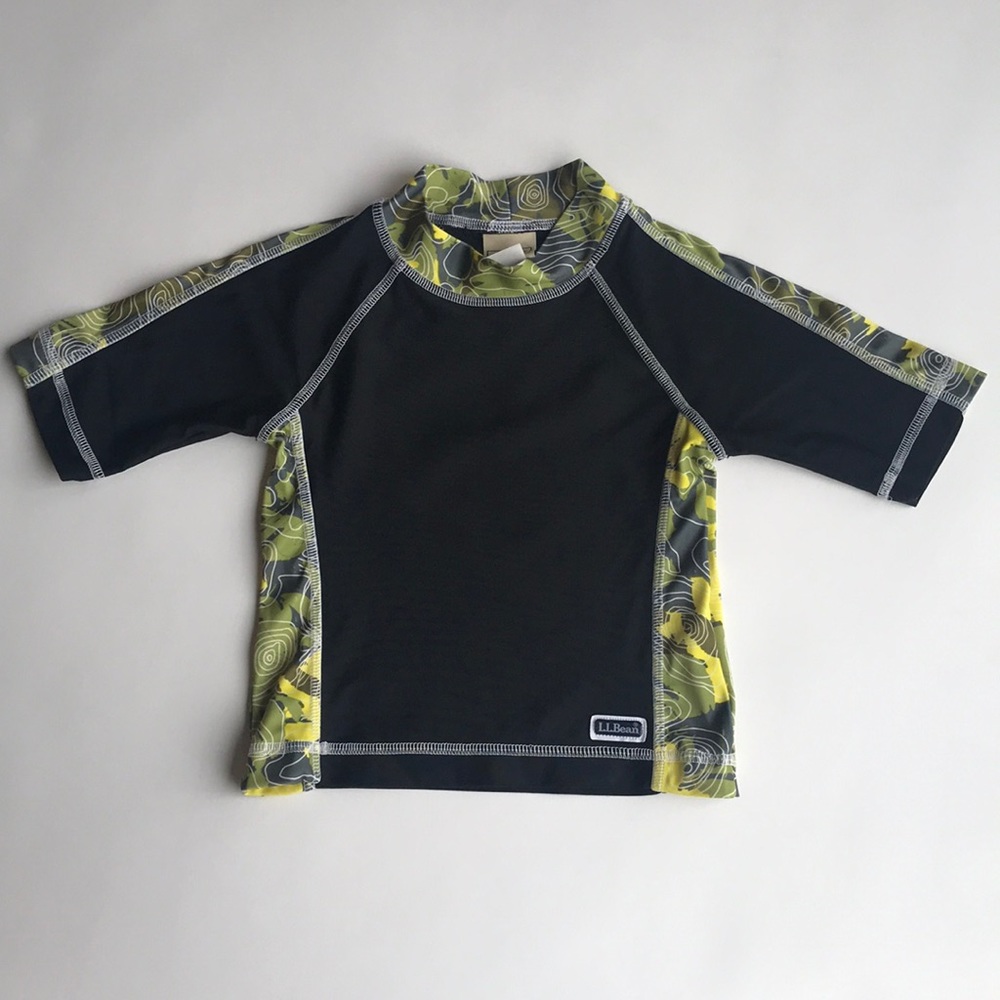 EUC Boys LL Bean swim shirt